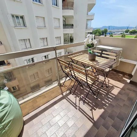 Gregbnb - T2 Pleine - Climatise - Balcon - 1 Διαμέρισμα Τουλόν